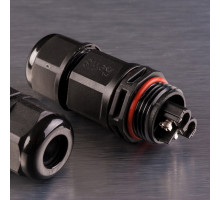 Конектор для кабелю L-20 IP-67 2 pin