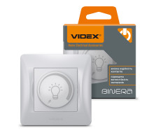Димер LED 200Вт срібний шовк VIDEX BINERA