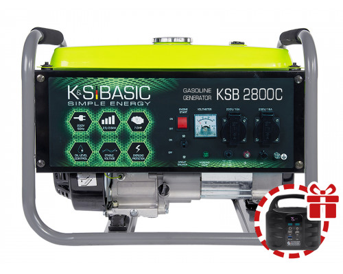 Бензиновий генератор KSB 2800C