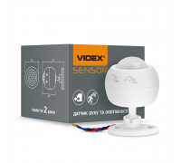 Датчик руху та освітленості VIDEX VL-SPS27W 220V 1200W інфрачервоний