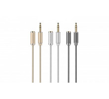 Аудіо кабель 3.5mm HAVIT HV-CB607X Golden