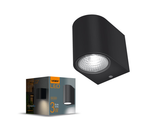 LED Світильник архітектурний AR031 IP54 VIDEX  3W 2700K
