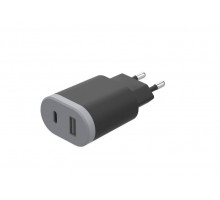 Зарядний пристрій HAVIT HV-UC1011 USB+Type-C 15W 3.1A Black