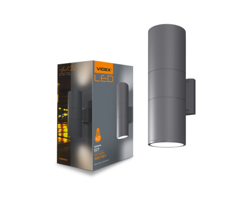 LED Світильник архітектурний AR082G IP54 VIDEX E27x2