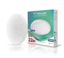 LED світильник настінно-стельовий TITANUM 32W 5000K  Кільця