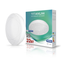 LED світильник настінно-стельовий TITANUM 32W 5000K Орбіта