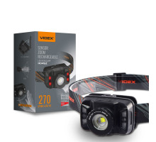 Налобний світлодіодний ліхтарик VIDEX VLF-H045Z 270Lm 5000K