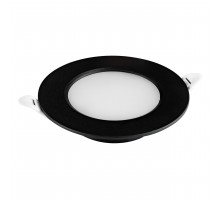 Світлодіодний світильник вбудований LED AURA-3 3W 4200K чорний