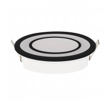 Світлодіодний світильник вбудований LED CARTER-12 12W 4200K чорний