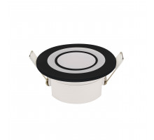 Світлодіодний світильник вбудований LED CARTER-5 5W 4200K чорний
