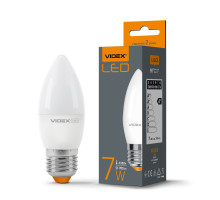 LED лампа VIDEX  C37e 7W E27 4100K