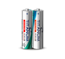 Батарейка лужна Titanum LR6/AA 2шт SHRINK