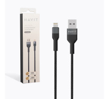 Кабель HAVIT HV-CB622C Lightning USB 1м