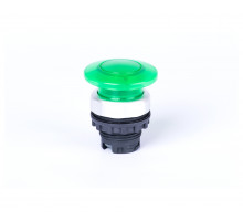 Кнопка-грибок 40 mm без фіксації, з підсвіткою, зелена, Ex9P1 MI g