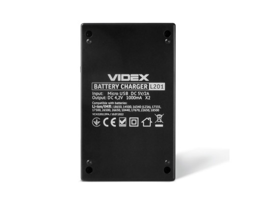 Зарядний пристрій Videx VCH-L201