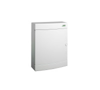 Модульний щиток, білі дверцята, настінного монтажу, IP40, 2 ряда, 2x12 модулі, PNS 24W