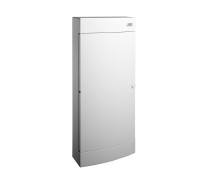 Модульний щиток, білі дверцята, настінного монтажу, IP40, 4 ряда, 4x12 модулі, PNS 48W
