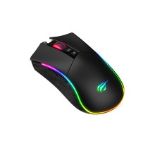 Ігрова миша дротова HAVIT HV-MS1001S USB RGB Black/Gray