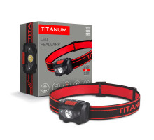 Налобний світлодіодний ліхтарик TITANUM TLF-H01 100Lm 6500K