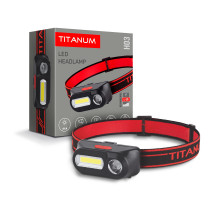 Налобний світлодіодний ліхтарик TITANUM TLF-H03 180Lm 6500K