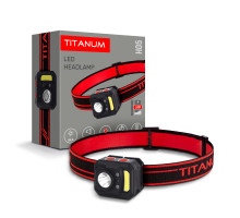 Налобний світлодіодний ліхтарик TITANUM TLF-H05 250Lm 6500K