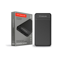 Повербанк TITANUM 912 Black 10000mAh
