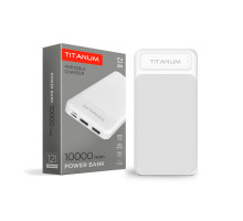 Повербанк TITANUM 912 White 10000mAh