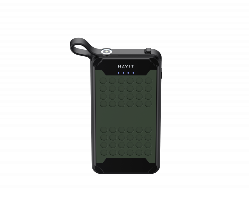 Захищений повербанк HAVIT FS214 IP67 Green 10000mAh