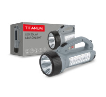 Портативний ліхтарик із сонячною батареєю TITANUM TLF-T09SO