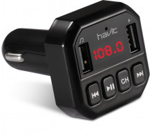 FM модулятор HAVIT HV-FM808BT Black