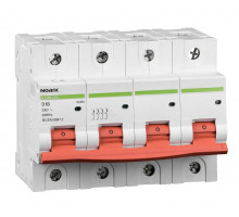 Автоматичний вимикач 25 kA, хар-ка C, 63 A, 3+N полюси, Ex9B125 3PN C63A