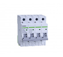 DC Автоматичний вимикач 10 kA, хар-ка C, 3 A, 1000 V DC, 4 полюса, Ex9BP-JX(+) 4P C3