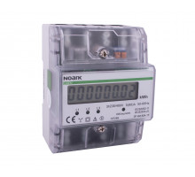 Лічильник електроенергії 3-фазний, 4 MU, TT, 1-тарифний, LCD дисплей, Ex9EM 3P 4M CT 1T