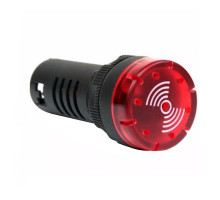 Світлосигнальний зумер AD22-22MS 220В AC/DC