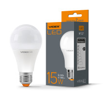 LED лампа VIDEX  A65e 15W E27 4100K