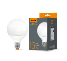LED лампа VIDEX  G95e 15W E27 4100K