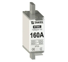 Плавка вставка запобіжника NT00С 160А TAKEL