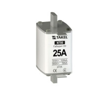 Плавка вставка запобіжника NT00 25А TAKEL