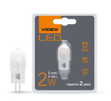 LED лампа VIDEX G4e 2W G4 4100K