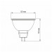 LED лампа VIDEX MR16e 12V 6W GU5.3 4100K
