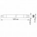 LED лампа VIDEX T8b 18W 1.2M 4100K, матова