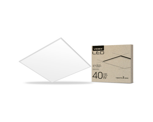 LED панель VIDEX 40W 6200K Антиблікова (UGR<19)
