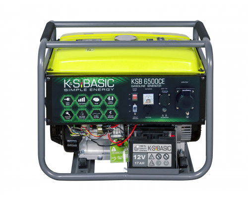Бензиновий генератор KSB 6500CE